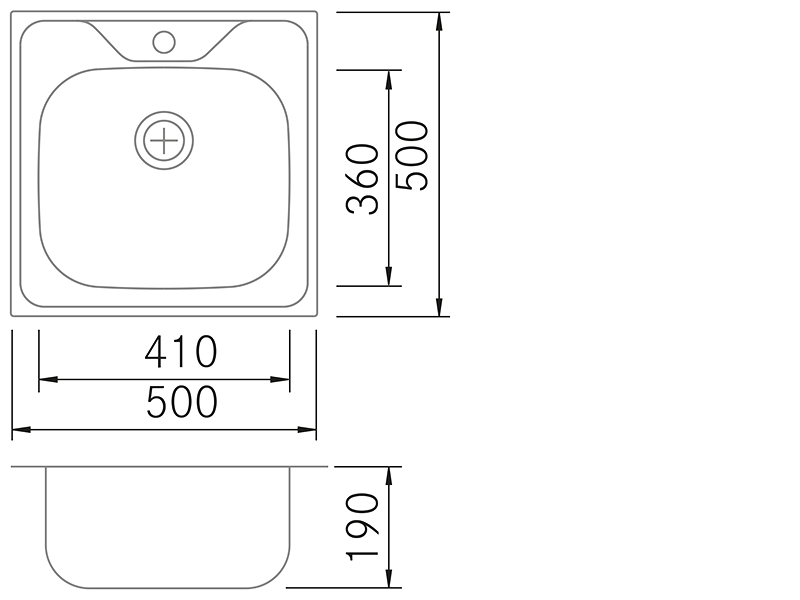 Sinks - EC 500 - Technical design