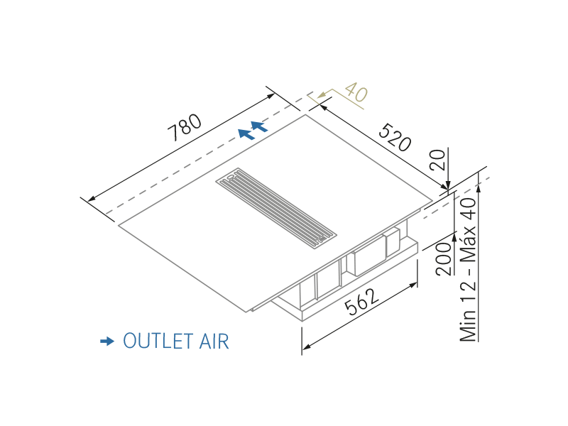 Range Hoods - Flow Pour - Technical design